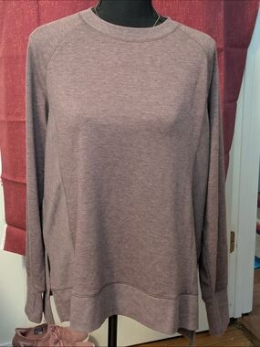 RBX Women's Dusty Mauve Crewneck Pullover